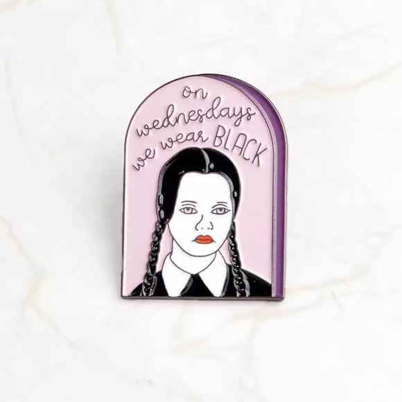 Jewelry - Wednesday Addams Mean Girls Pin